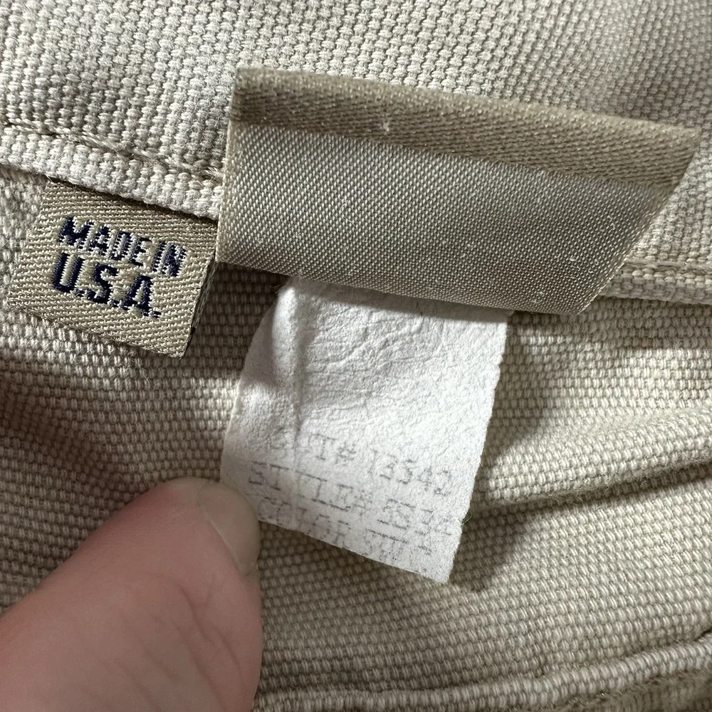 Bills Khakis Shorts Mens 30 Beige Tan Canvas Classic Fit Cotton‎ Made in USA